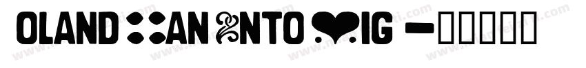 Poland Can Into BigW字体转换
